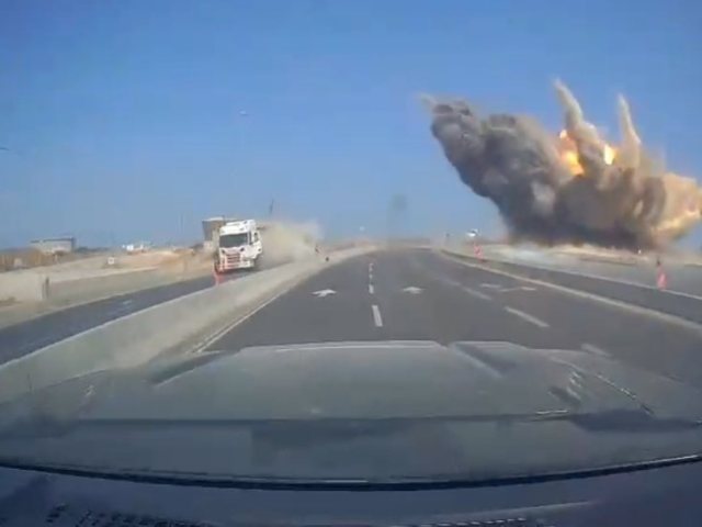 הנפילה סמוך לאשדוד