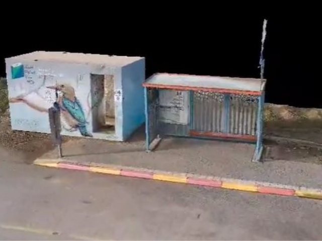 הדמיית המיגונים ליד רעים. רשות העתיקות