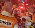 זירת התאונה. איחוד הצלה