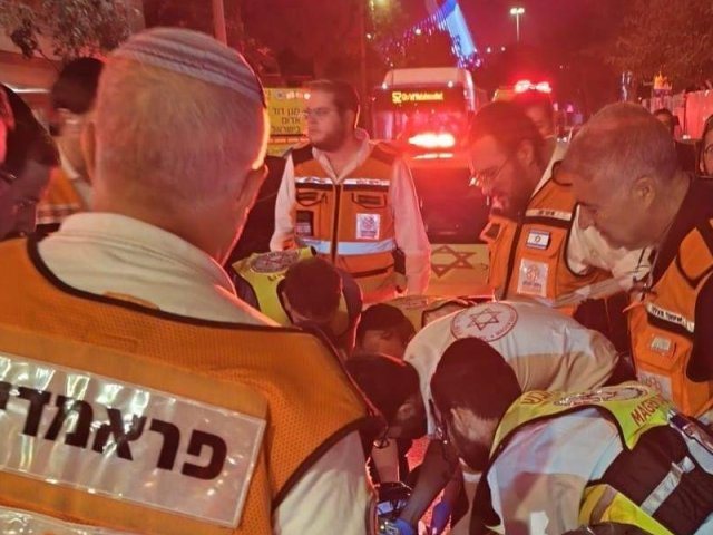 זירת התאונה. איחוד הצלה