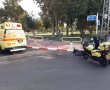 רוכב אופניים חשמליים נפצע בתאונה באשדוד