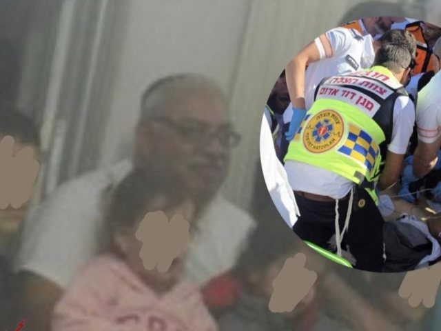 יוסף כאקשור ז"ל (בעיגול: מאמצי ההחייאה כשהתמוטט) | מקור: דניאל עמרם
