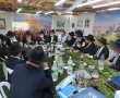 סוכת שלום: רבני הקהילות הספרדיות בביקור חג בסוכת יו"ר המועצה הדתית אשדוד
