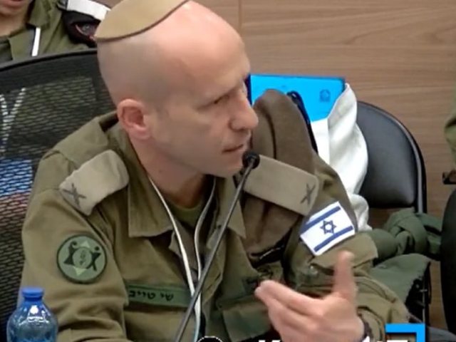 תא"ל שי טייב. צילום: ערוץ כנסת