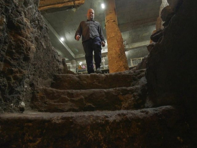 החשיפה המטלטלת | צילום: אמיל אלג'ם, רשות העתיקות