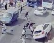תיעוד הלינץ' | מתוך סרטון המשטרתי