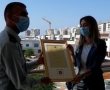 אות גבורה מנשיא המדינה לגיבור מיכאל בן זיקרי ז"ל שהציל משפחה בטביעה בזיקים