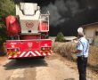 מפחיד: ממש ברגעים אלו שריפת ענק בביצרון