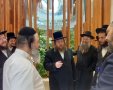 עם פרופ' אהרון אלון מנהל מכון הרדיותרפיה בבניין המרכז האונקולוגי החדש 