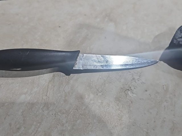 הסכין. משטרת ישראל 