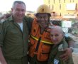 המחלץ היבנאי: חן ג'רפי משתתף במאמצי החילוץ בת"א