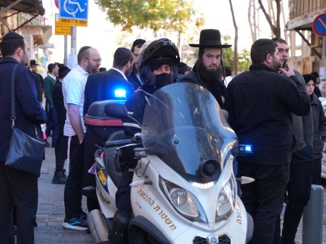 זירת הדקירה. משטרת ירושלים