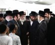 סערט ויזניץ: האדמו"ר חנך את בית המדרש, ונציגי 'אשדוד התורנית' זכו לברכה