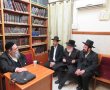 ברכת השנים: חברי סיעת 'אשדוד התורנית' קיבלו את ברכתו של הגרי"ב שרייבר