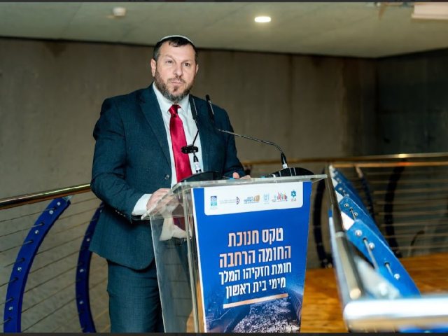 שר המורשת בטקס | צילום: לשכת שר המורשת