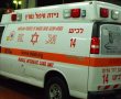 פועל נפל מגובה בישוב בית שיקמה