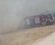 שריפה בשטח פתוח סמוך לגן יבנה – ריח ועשן כבד בחלקים מאשדוד
