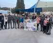 החיבור המרגש בין לוחמי מג"ב ובין תלמידים בעלי מוגבלויות באשקלון