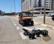 רוכב אופניים נפצע באורח בינוני בתאונת דרכים באשדוד