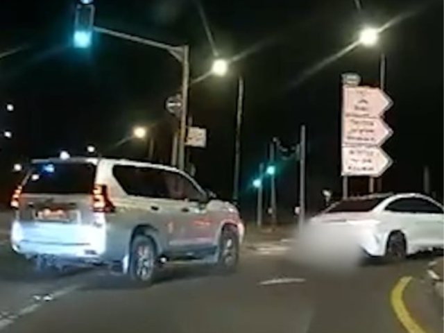 	 מרדף אחר גנבי רכב. צילום: דוברות המשטרה