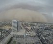 סופה עזה בבאר שבע: קריסת עצים, תאונות דרכים והפסקות חשמל ברחבי העיר